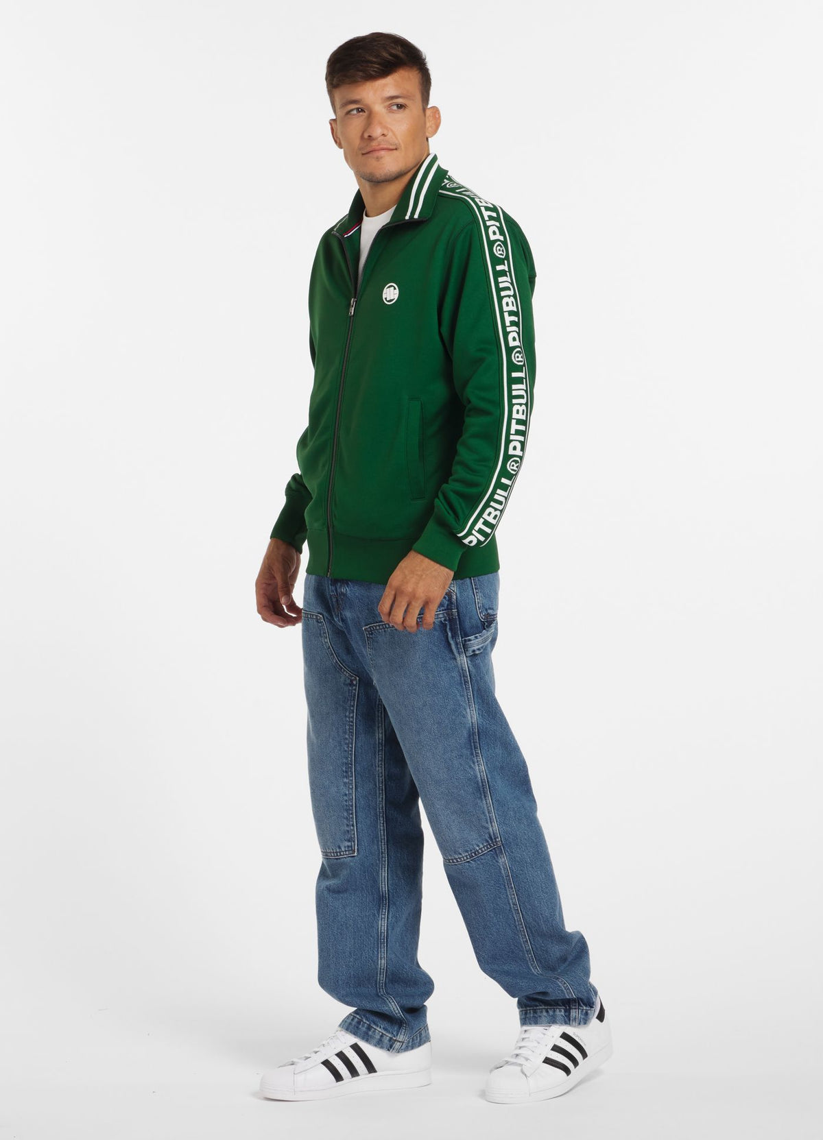 Men's Sweatjacket Oldschool Tape Logo