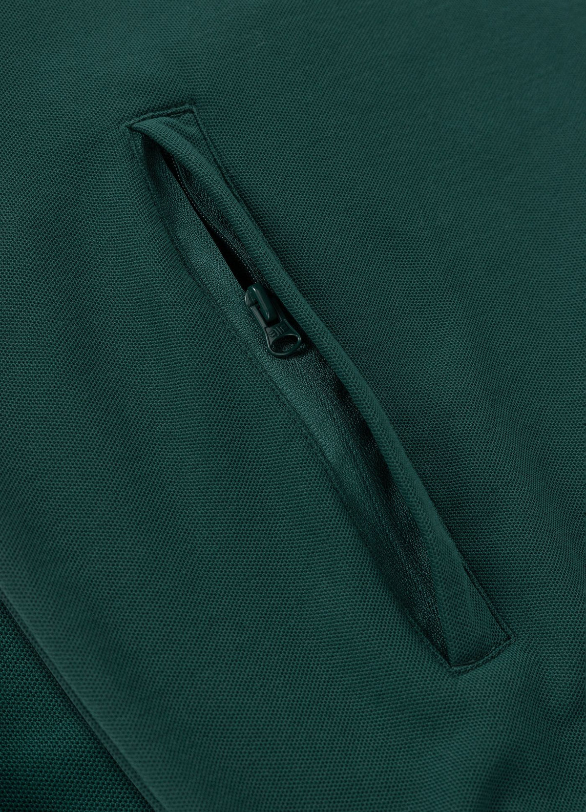 Men's Zip-up hoodie Pique Rockey - Dark green