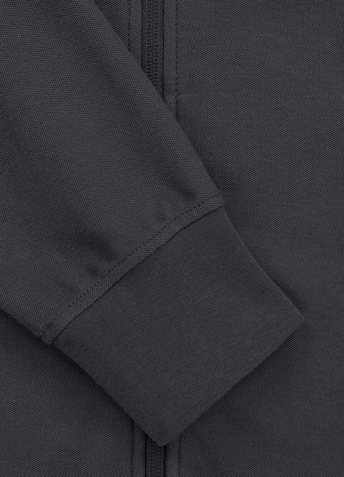 Men's Zip-up hoodie Pique Rockey - Graphite