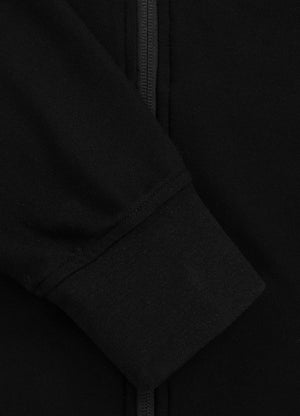 Men's Zip-up hoodie Pique Rockey - Black