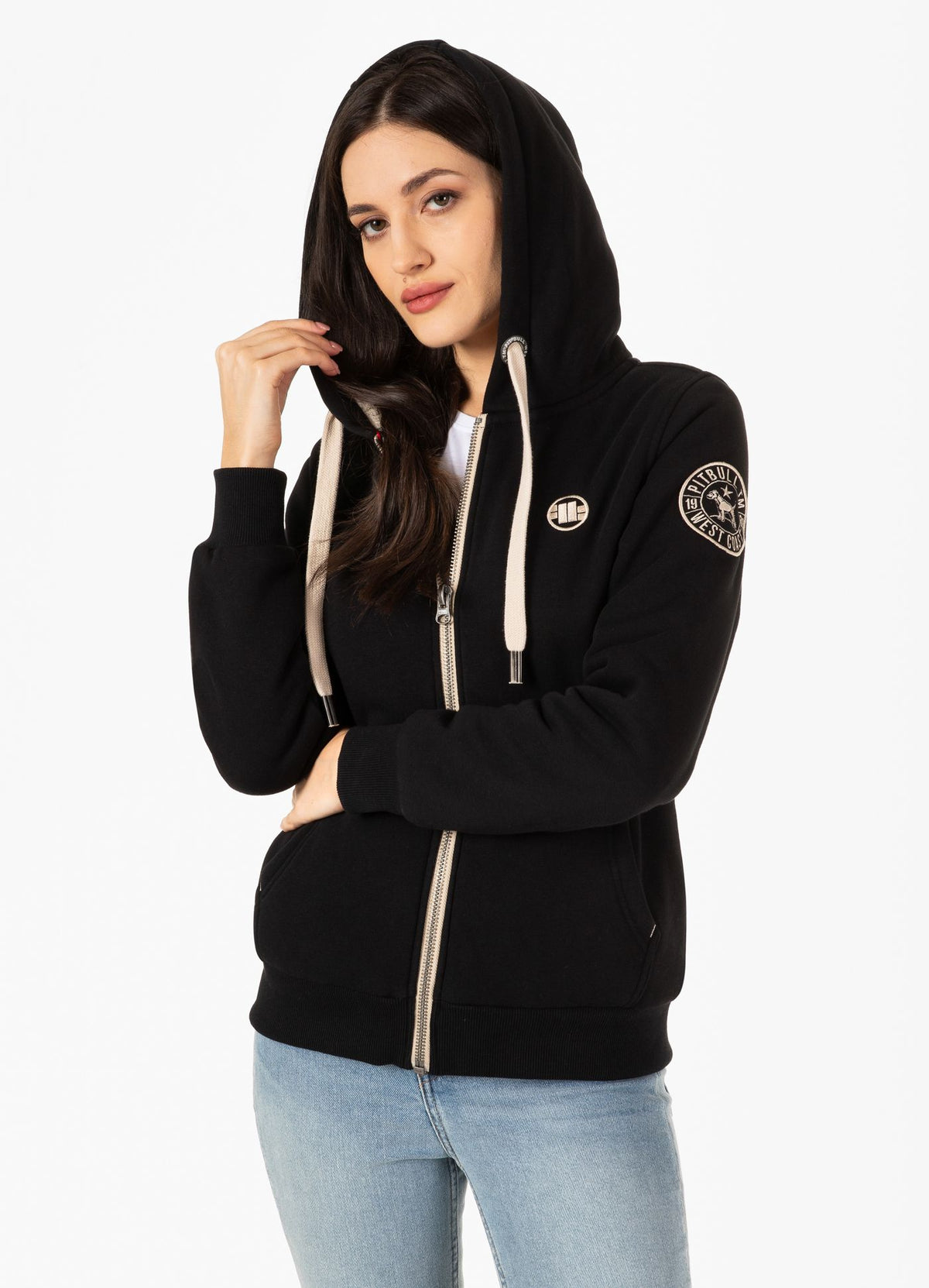 Women's zip-up hoodie Sherpa Ruffina