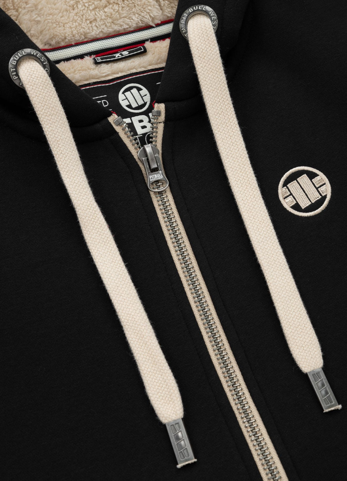Women's zip-up hoodie Sherpa Ruffina