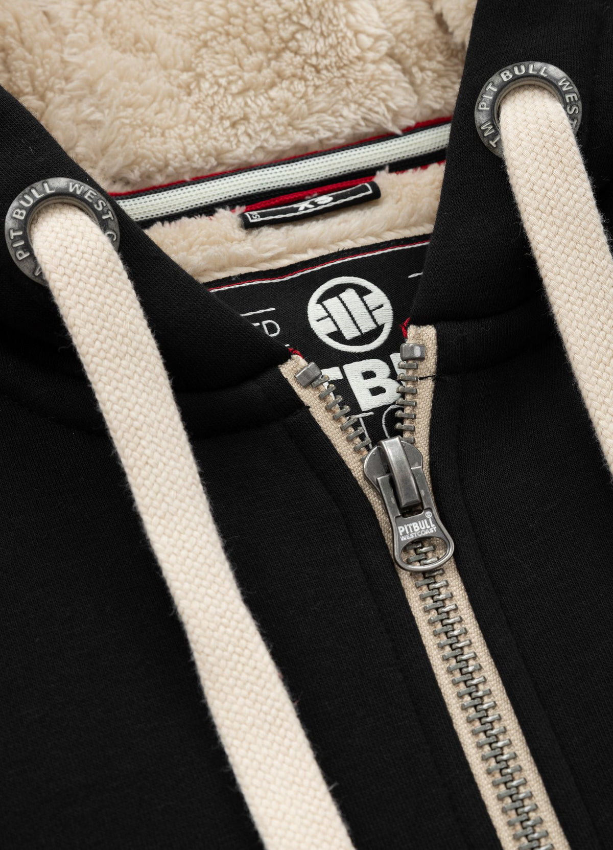 Women's zip-up hoodie Sherpa Ruffina