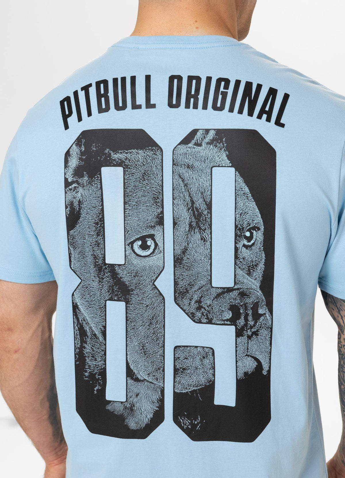 Men's T-Shirt EIGHTY NINE DOG - Light blue