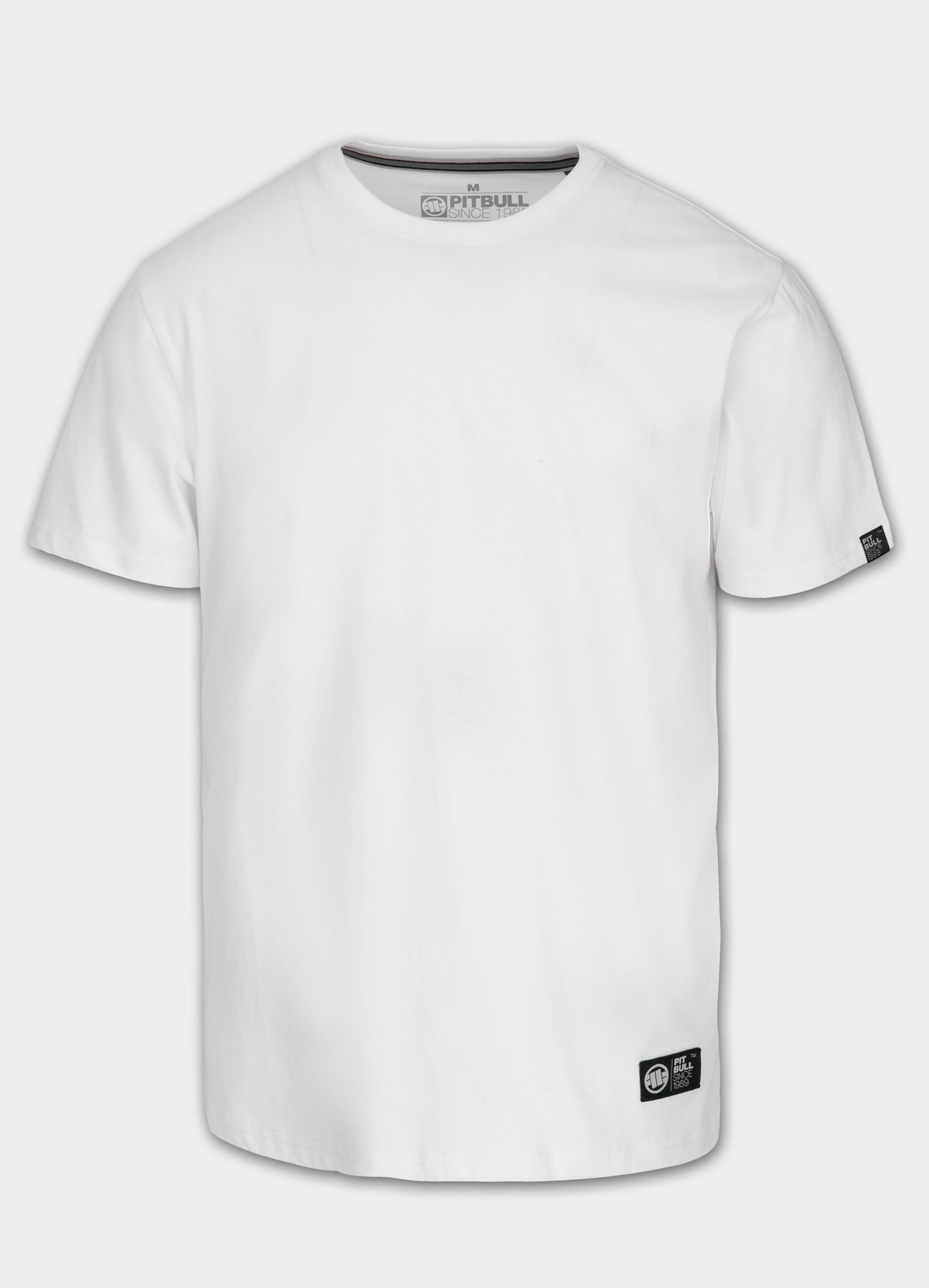 Men's T-Shirt NO LOGO - White - Pitbull.eu