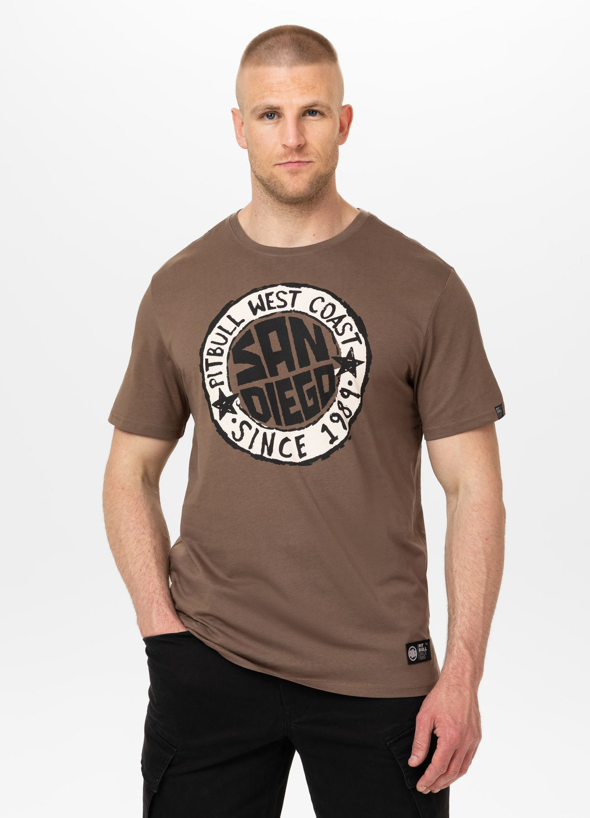 Men's T-Shirt SAN DIEGO SUN - Brown
