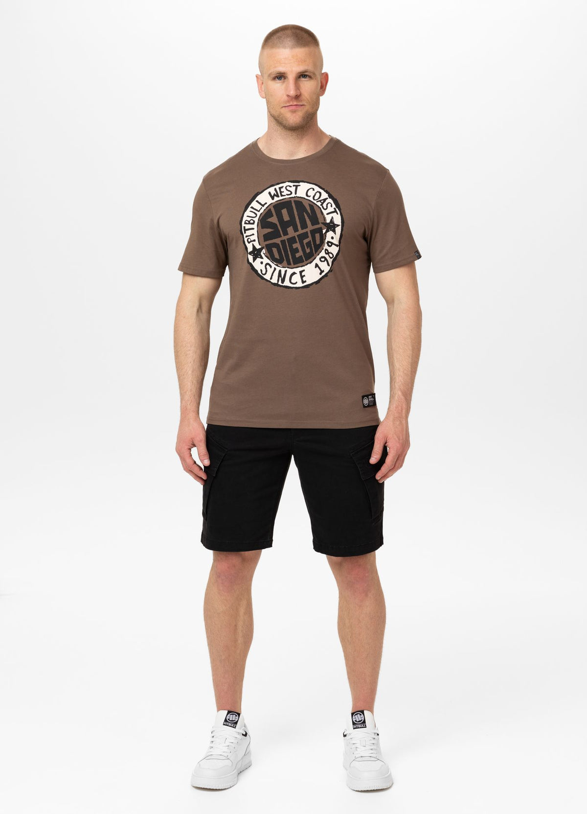 Men's T-Shirt SAN DIEGO SUN - Brown