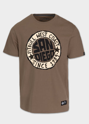 Men's T-Shirt SAN DIEGO SUN - Brown