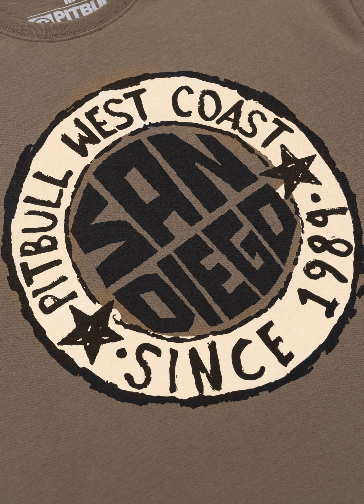 Men's T-Shirt SAN DIEGO SUN - Brown
