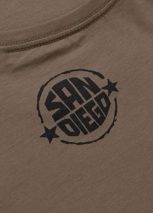Men's T-Shirt SAN DIEGO SUN - Brown