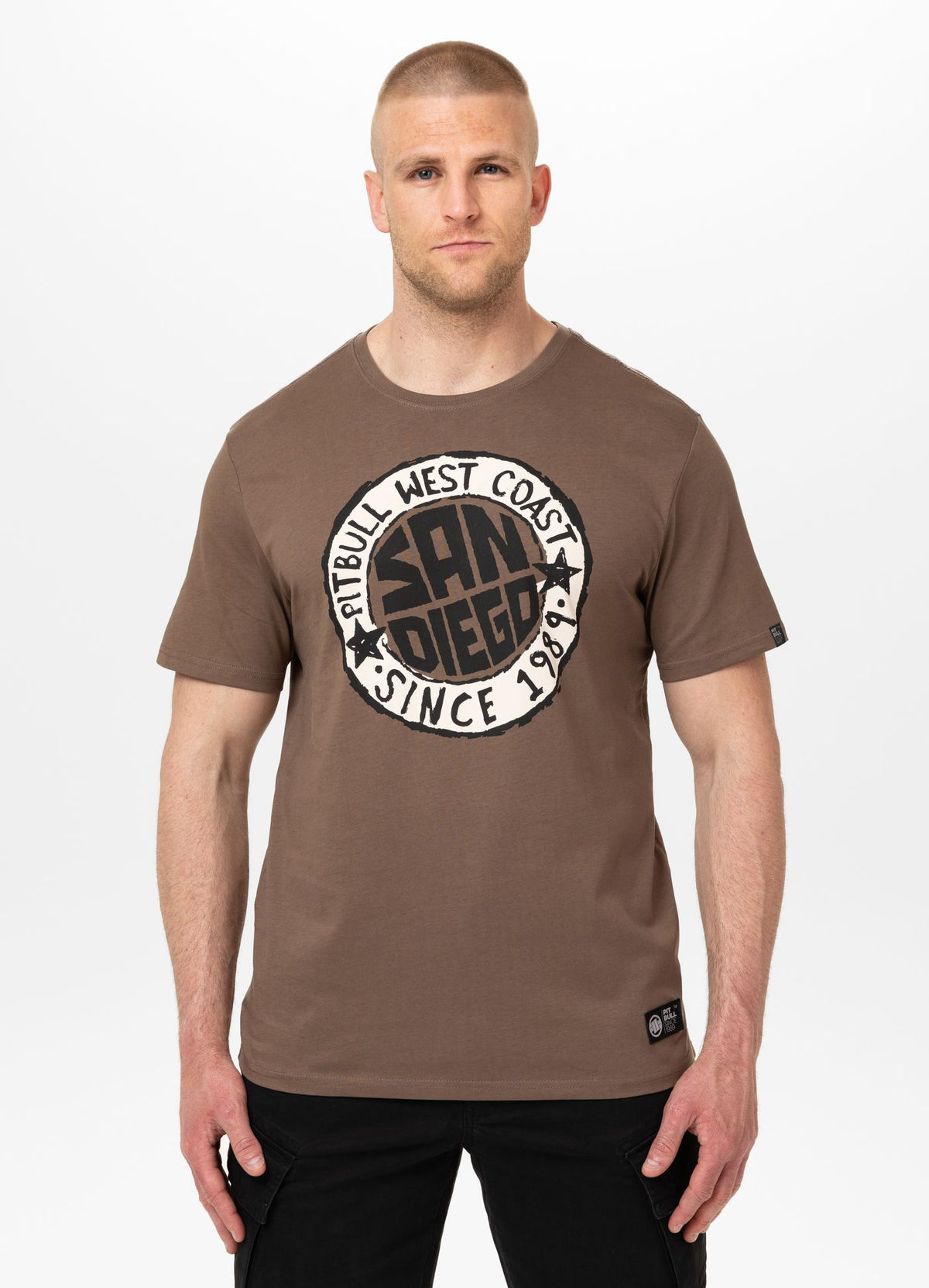 Men's T-Shirt SAN DIEGO SUN - Brown