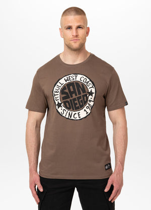Men's T-Shirt SAN DIEGO SUN - Brown