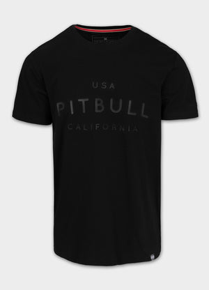 Men's T-Shirt Slim Fit USA CAL - Black