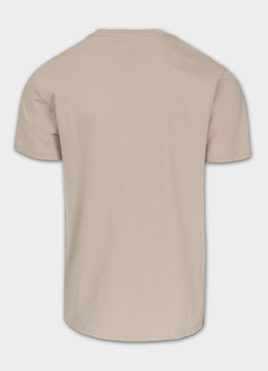Men's T-Shirt Slim Fit USA CAL - Light Sand