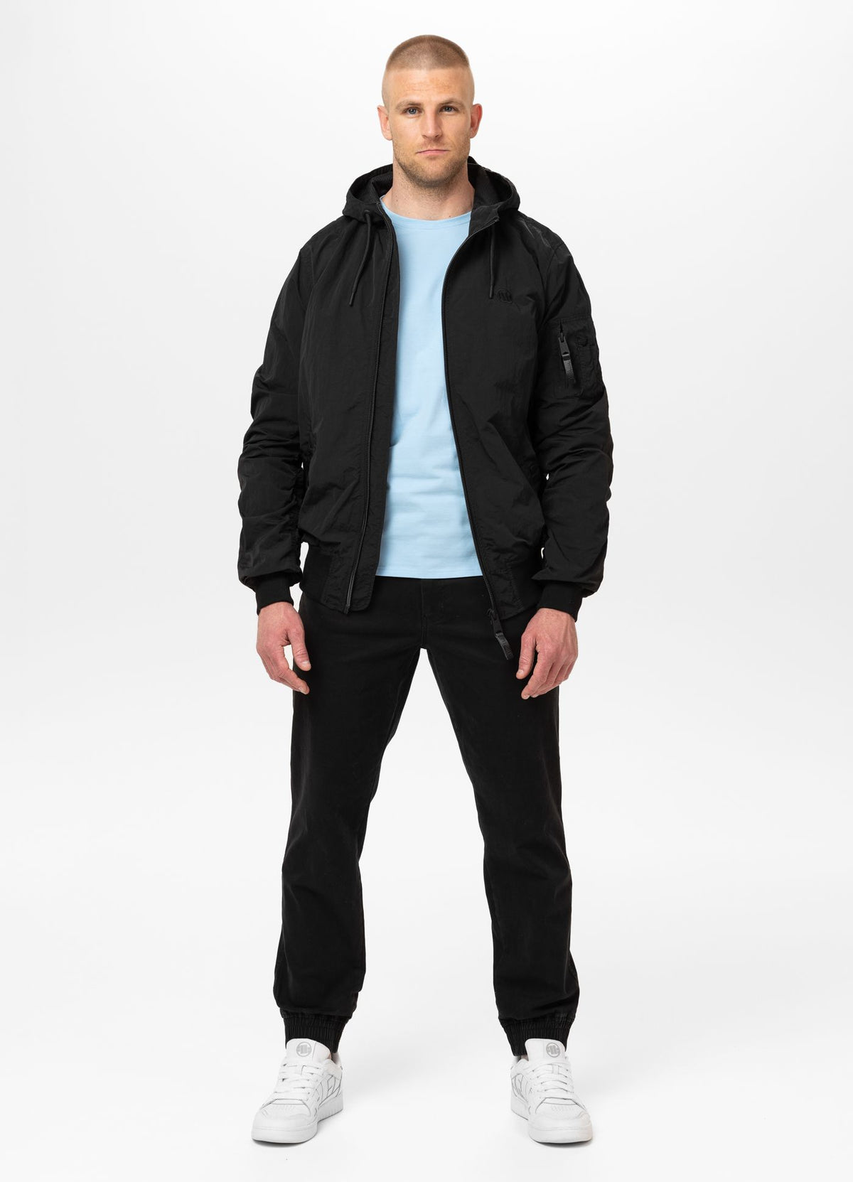 Herren Kapuzenjacke STEIN - Schwarz