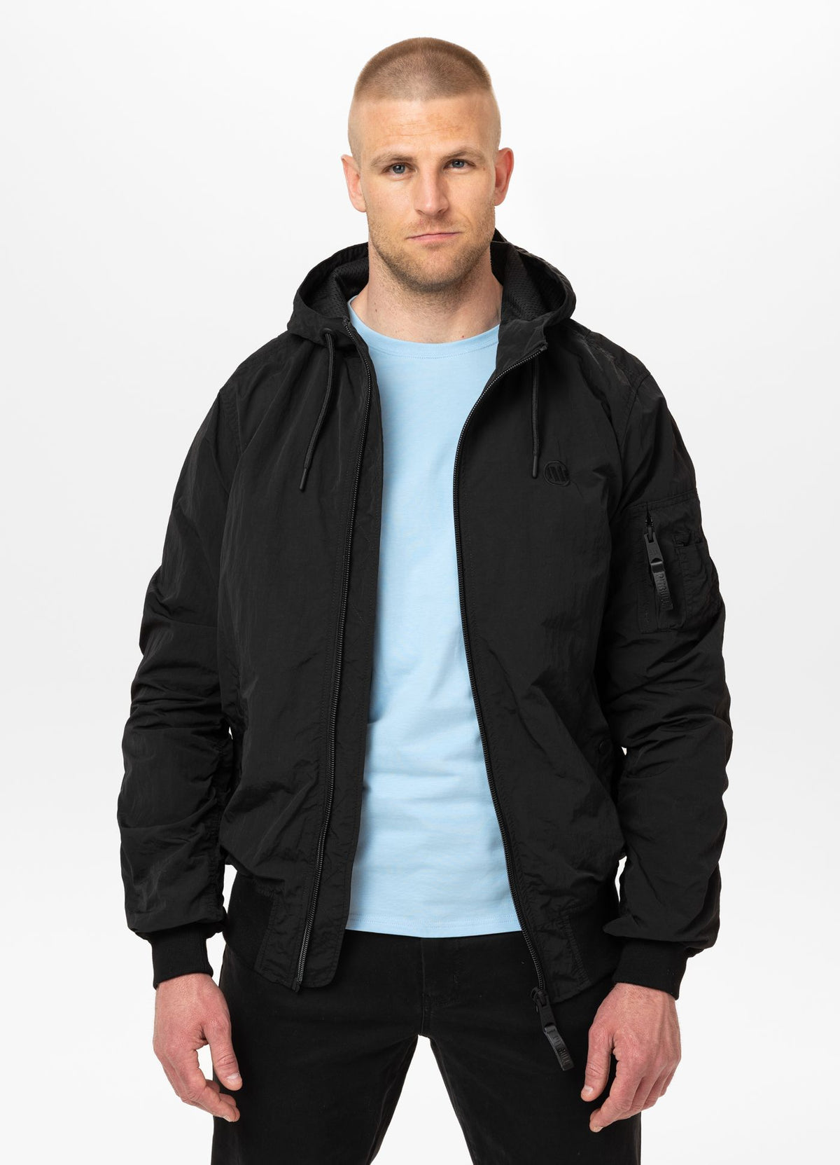Herren Kapuzenjacke STEIN - Schwarz