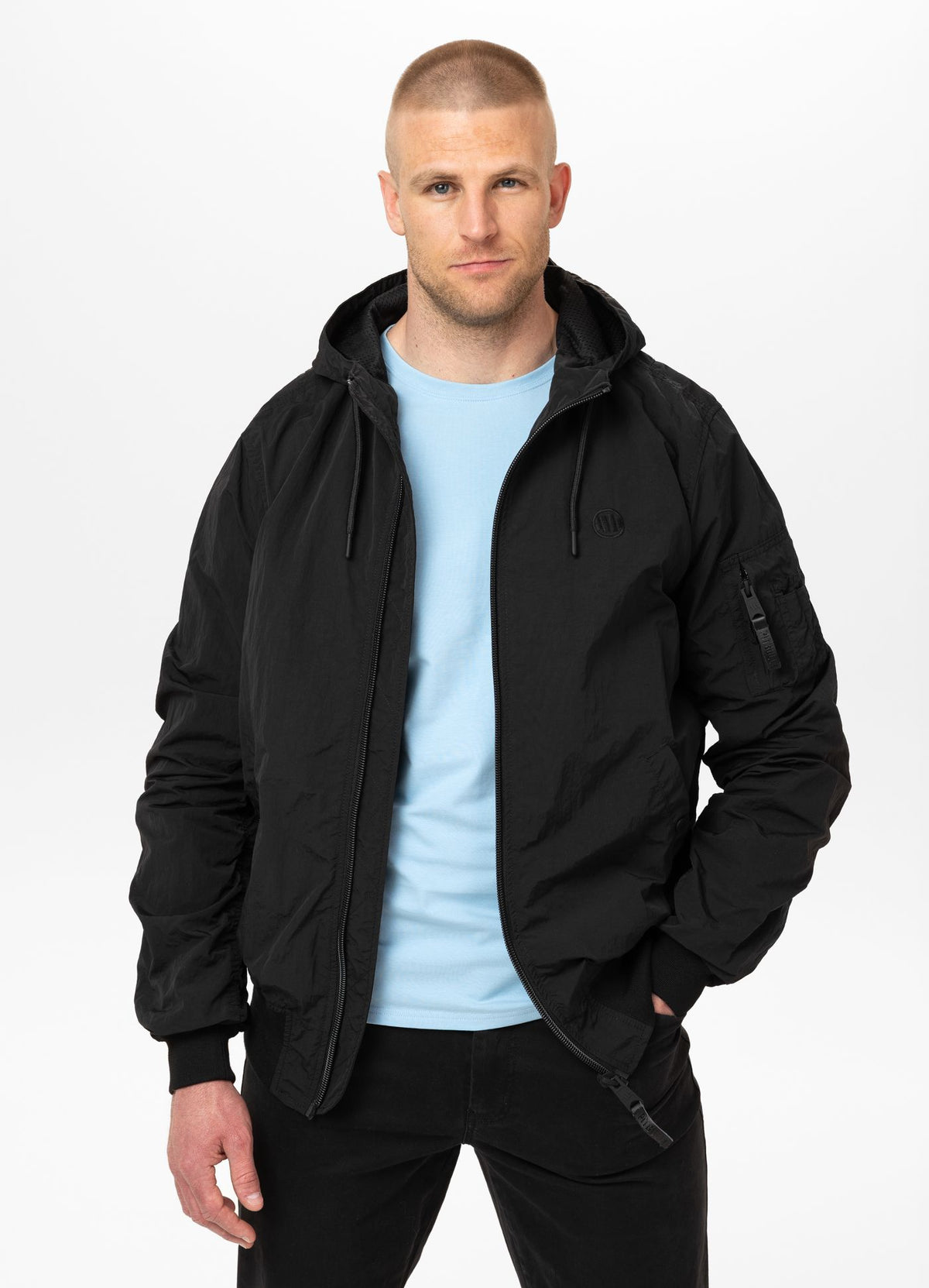 Herren Kapuzenjacke STEIN - Schwarz