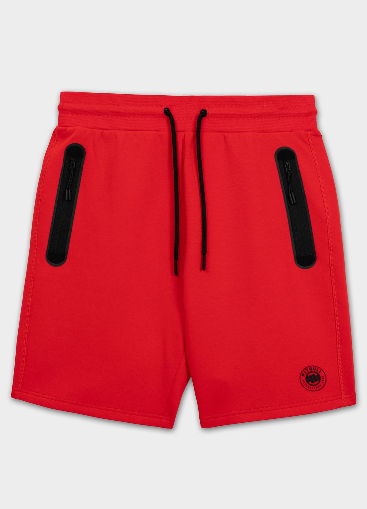 Herren Sweatshorts DOGWOOD - Fluo Rot