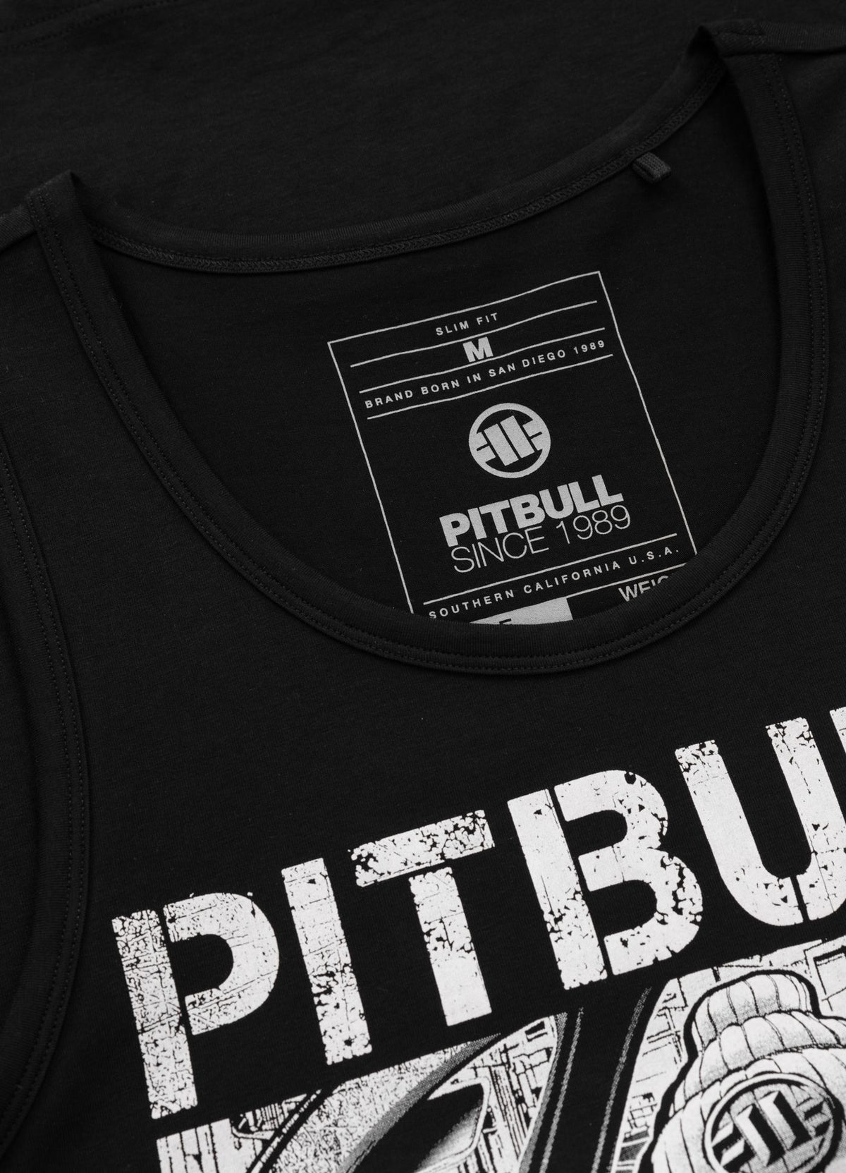 Herren Tanktop Slim Fit Drive - Weiß